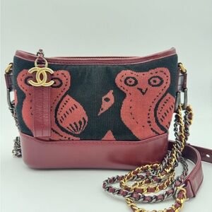 Chanel Small Gabrielle Owl Hobo from the Cruise 2018 Runway Collection.